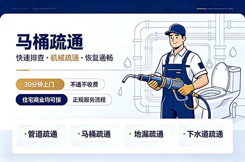 阳春马桶疏通