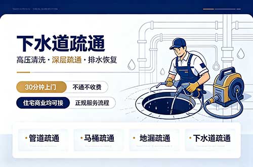 阳春下水道疏通